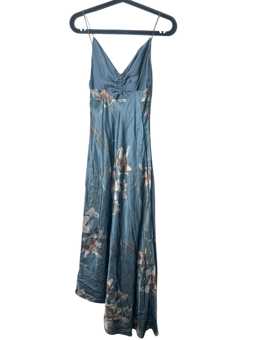 ALLSAINTS Alexia Kuroyuri Dress Blue US 2 - Picture 7 of 11